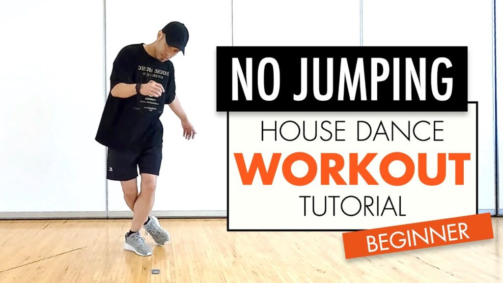 House Dance No Jumping Workout | Basic Choreography Tutorial For ...